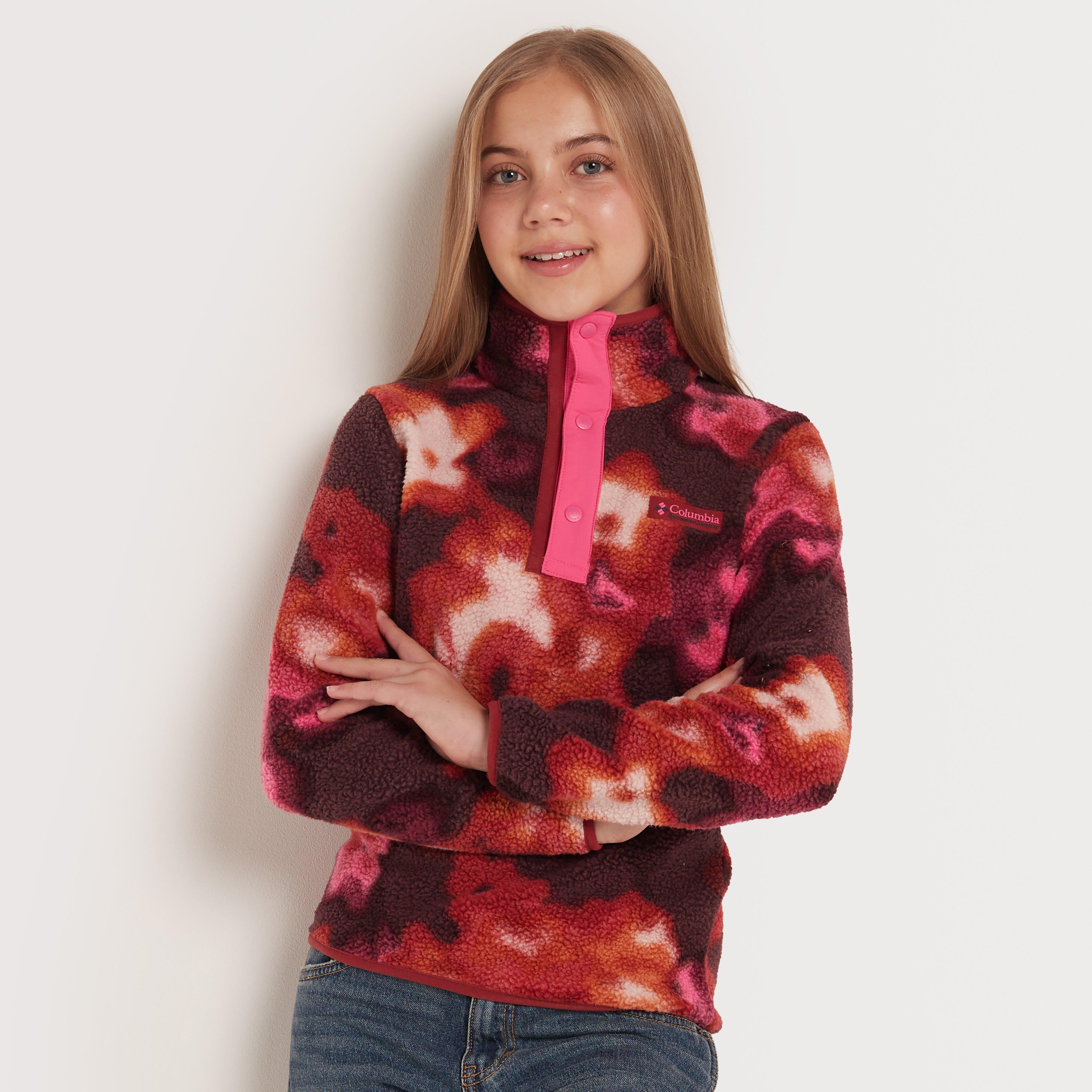 Kids' Helvetia™ II Printed Half Snap Fleece
