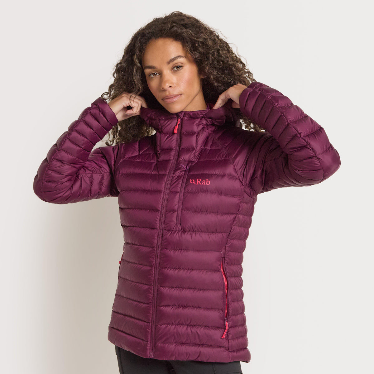 Women's Microlight Alpine Down Hooded Jacket