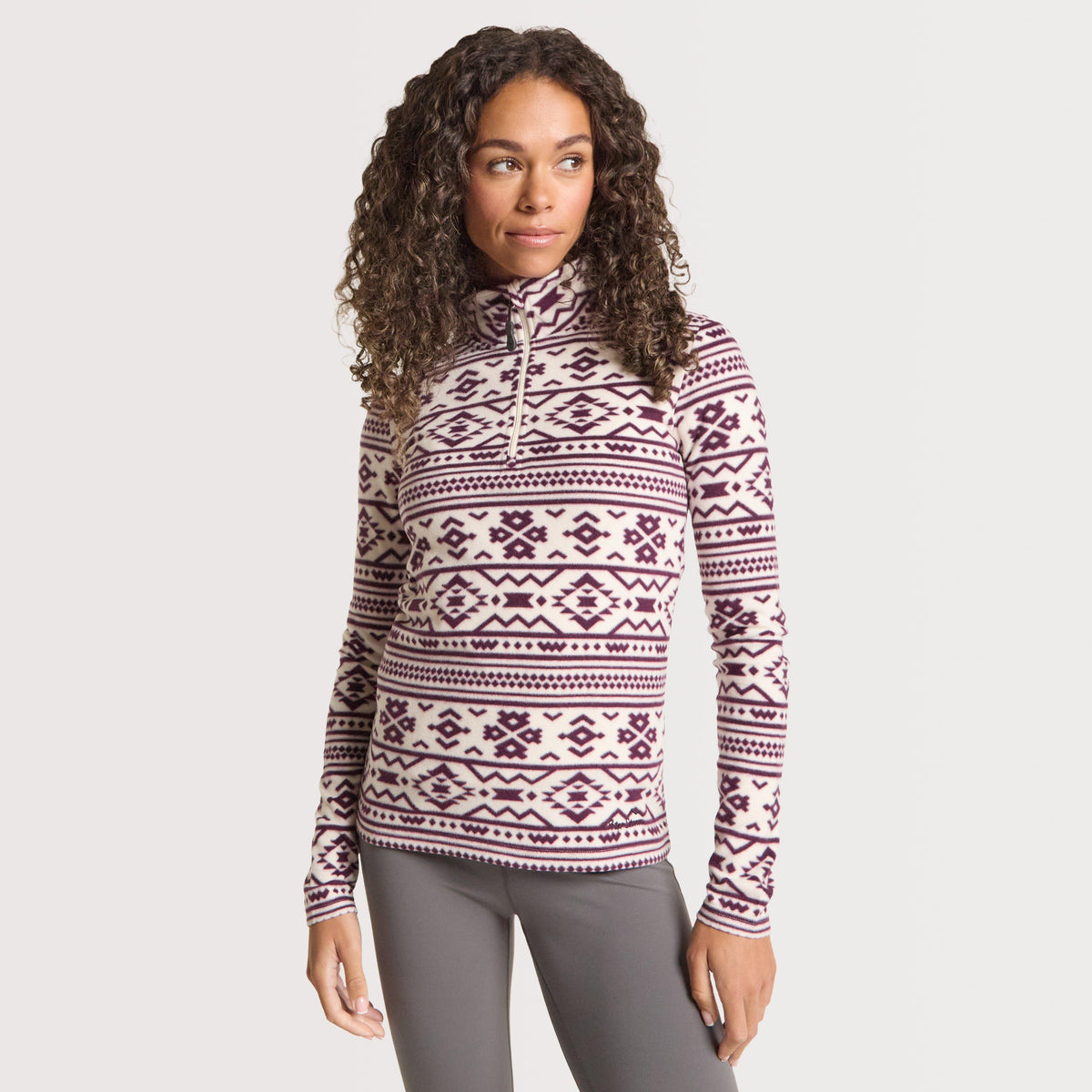 Women's Bracken Printed Full Zip Fleece