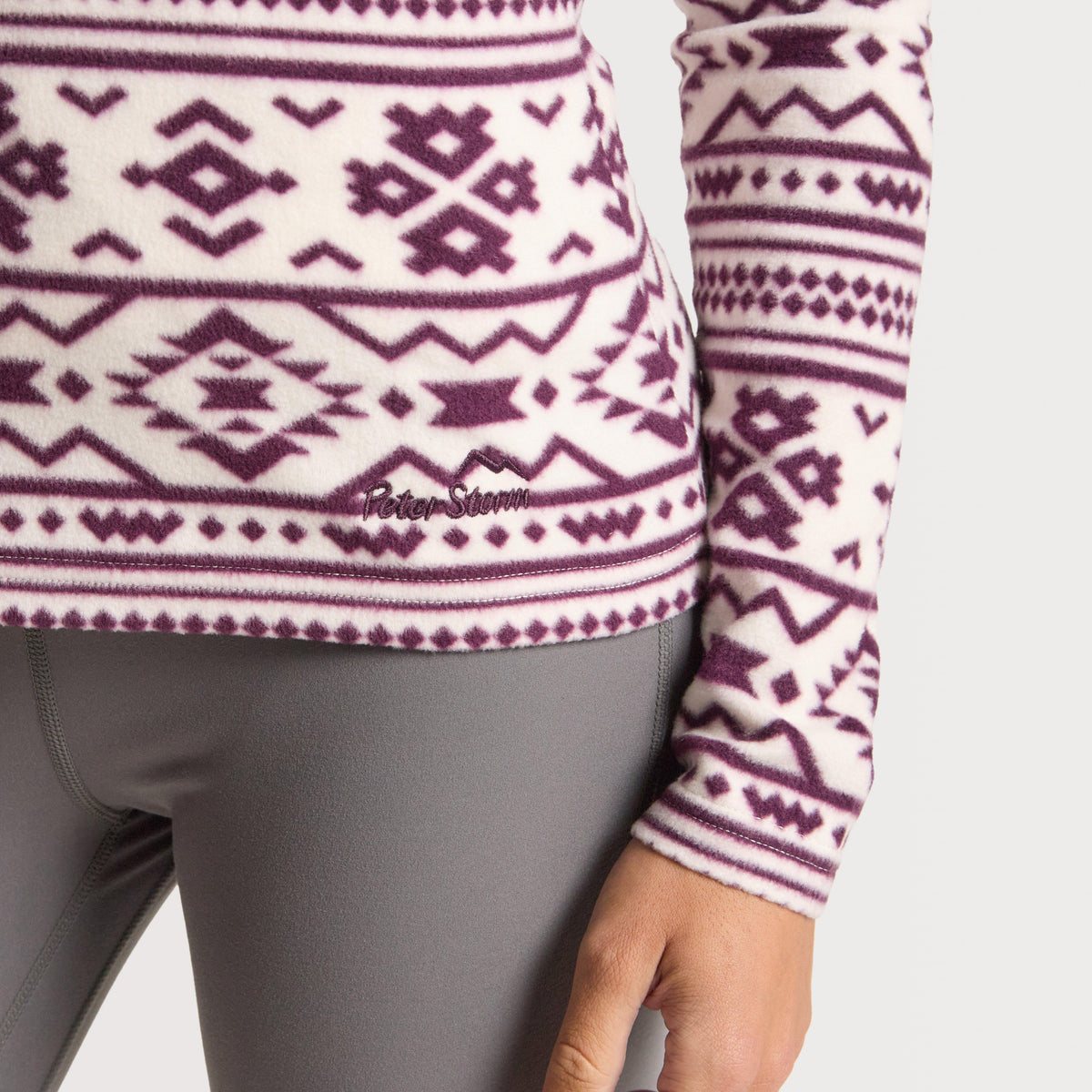 Women's Bracken Printed Full Zip Fleece