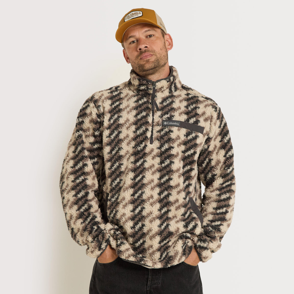Men's Rugged Ridge High Pile Half Zip