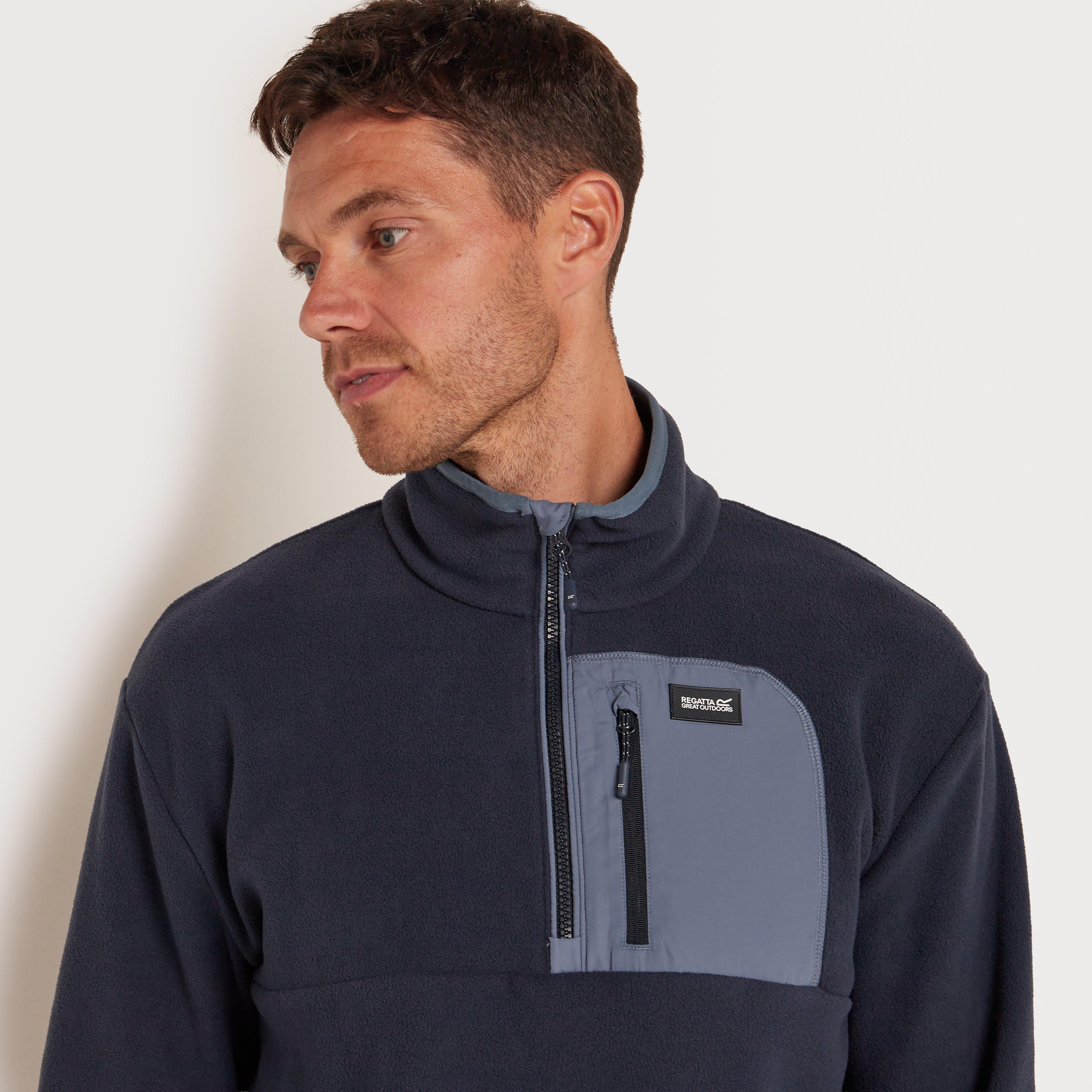 Mens Frankie Half Zip Fleece