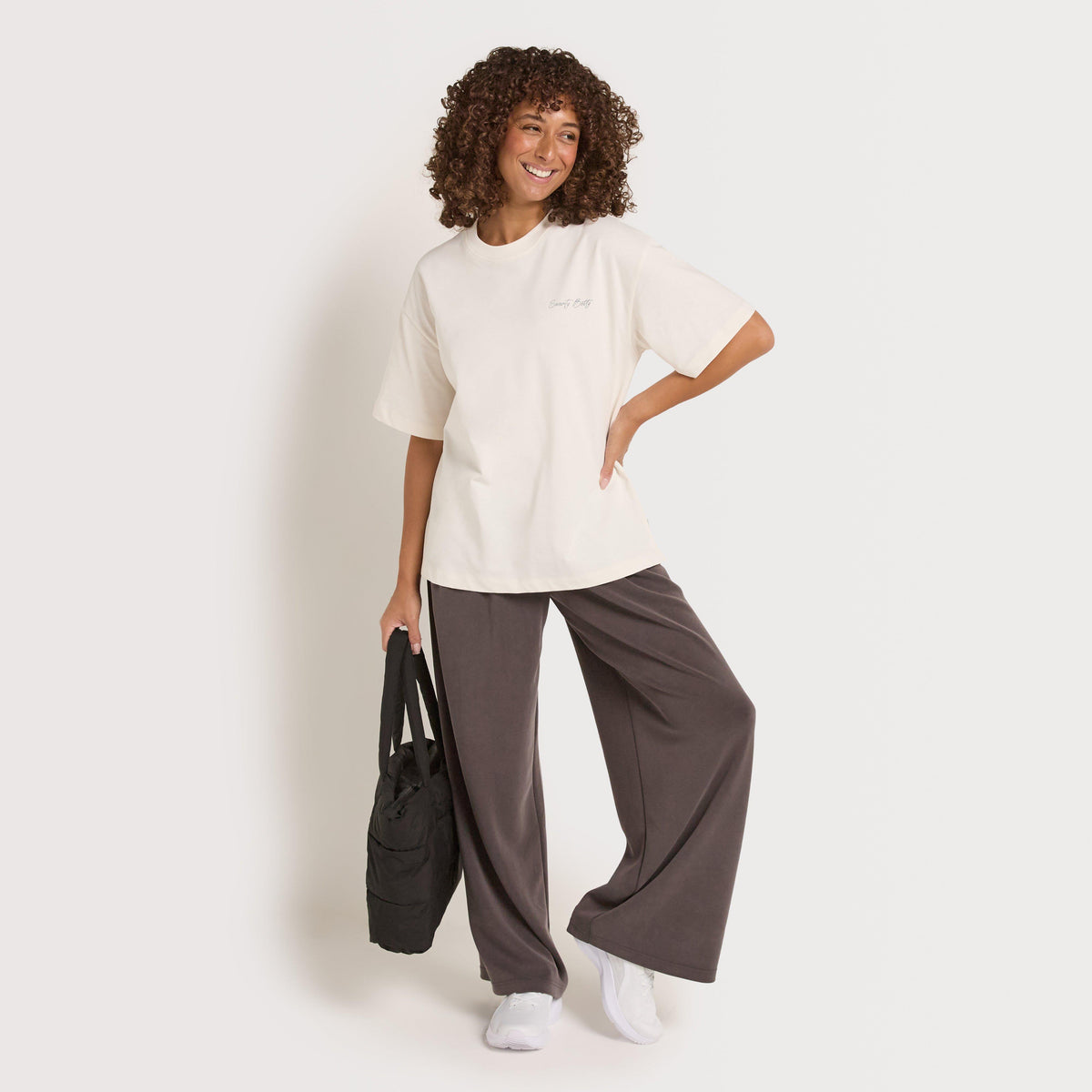 Women’s Sand Wash Wide Leg Trousers