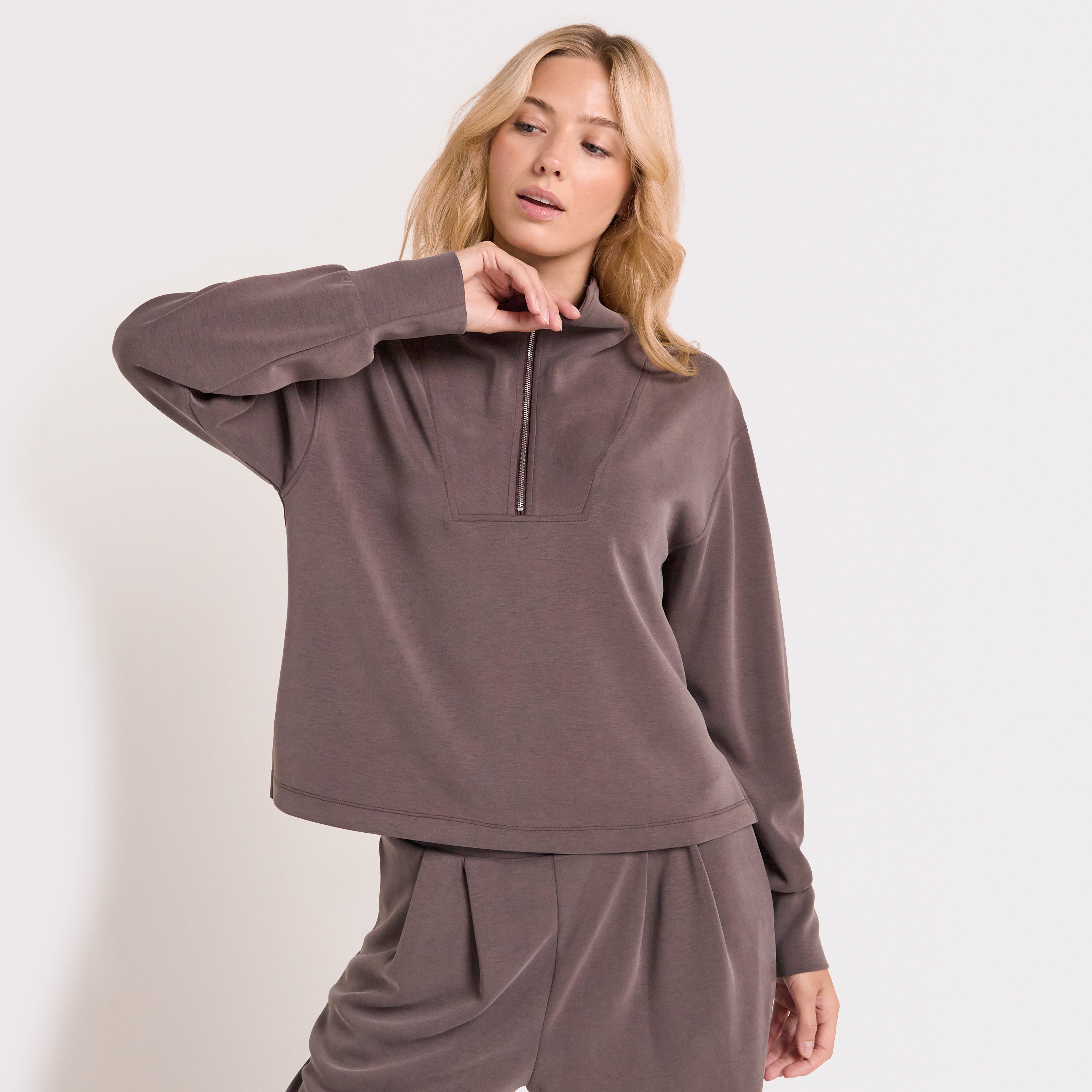Women’s Sand Wash Crop Sweatshirt