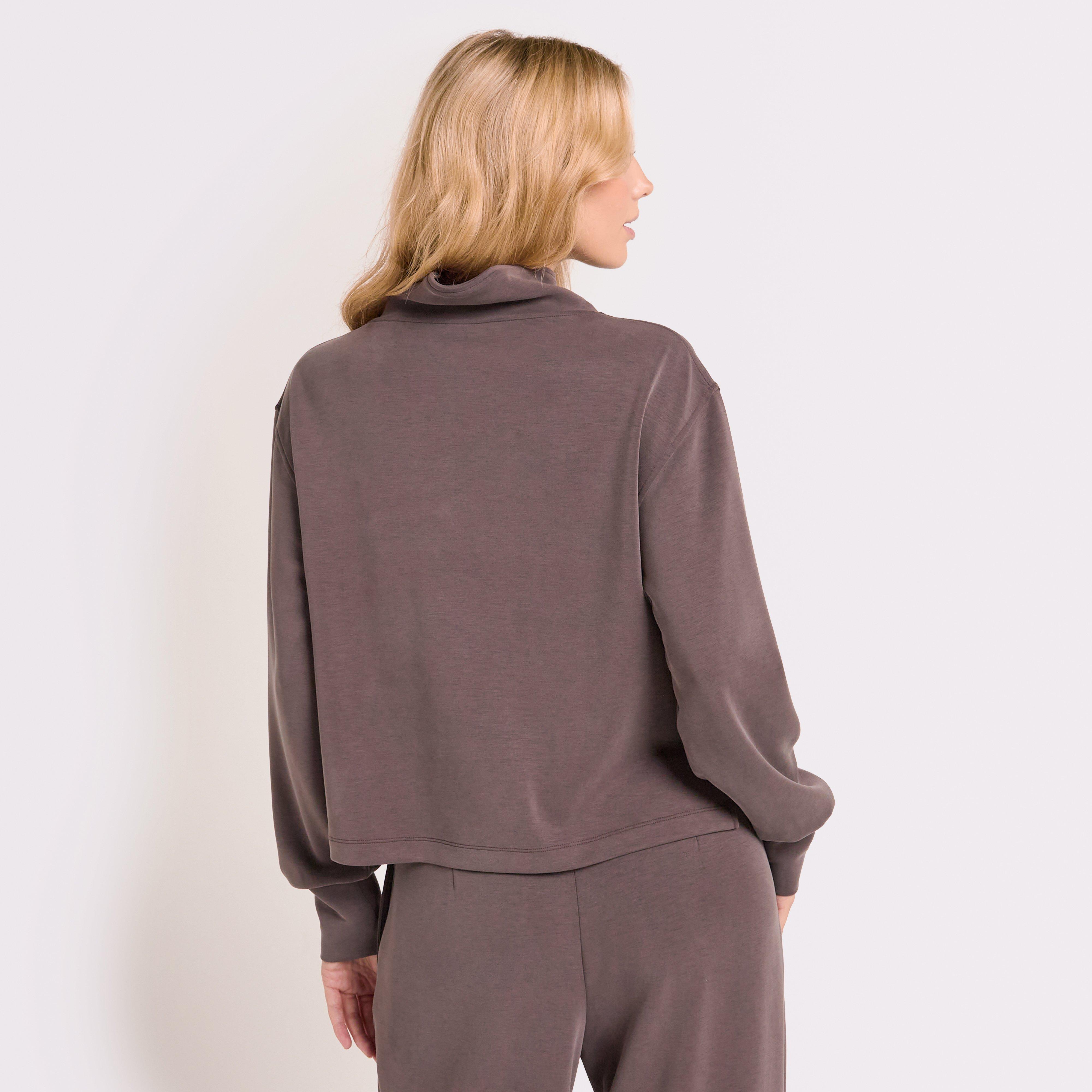Women’s Sand Wash Crop Sweatshirt