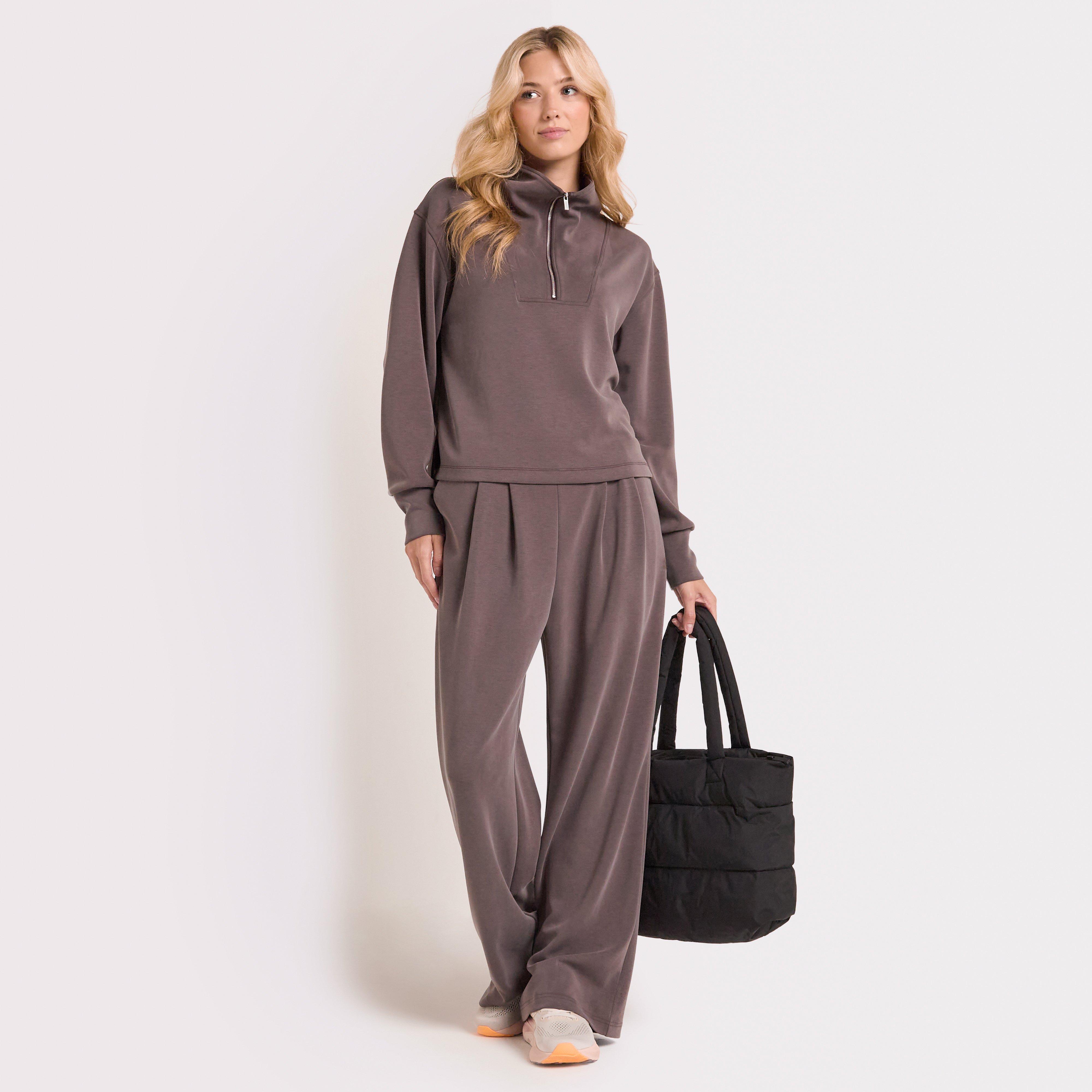Women’s Sand Wash Crop Sweatshirt