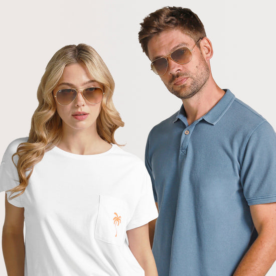 Aviator Gradient Sunglasses