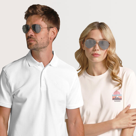 Aviator Mirror Sunglasses