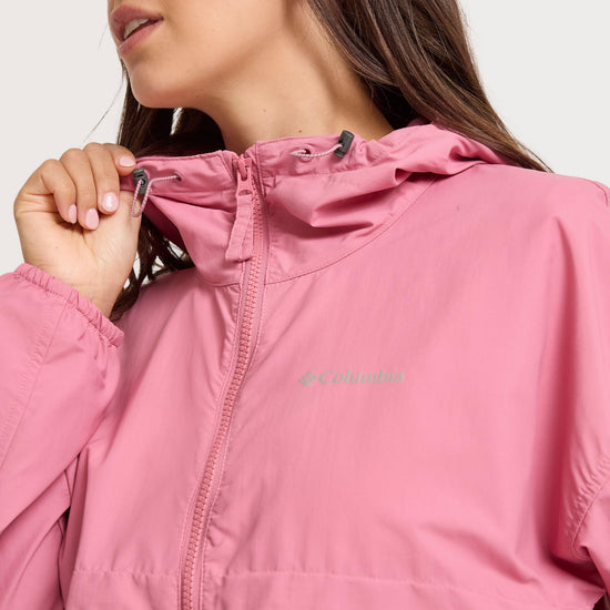 Women’s Spire Valley Cropped Hooded Windbreaker Jacket