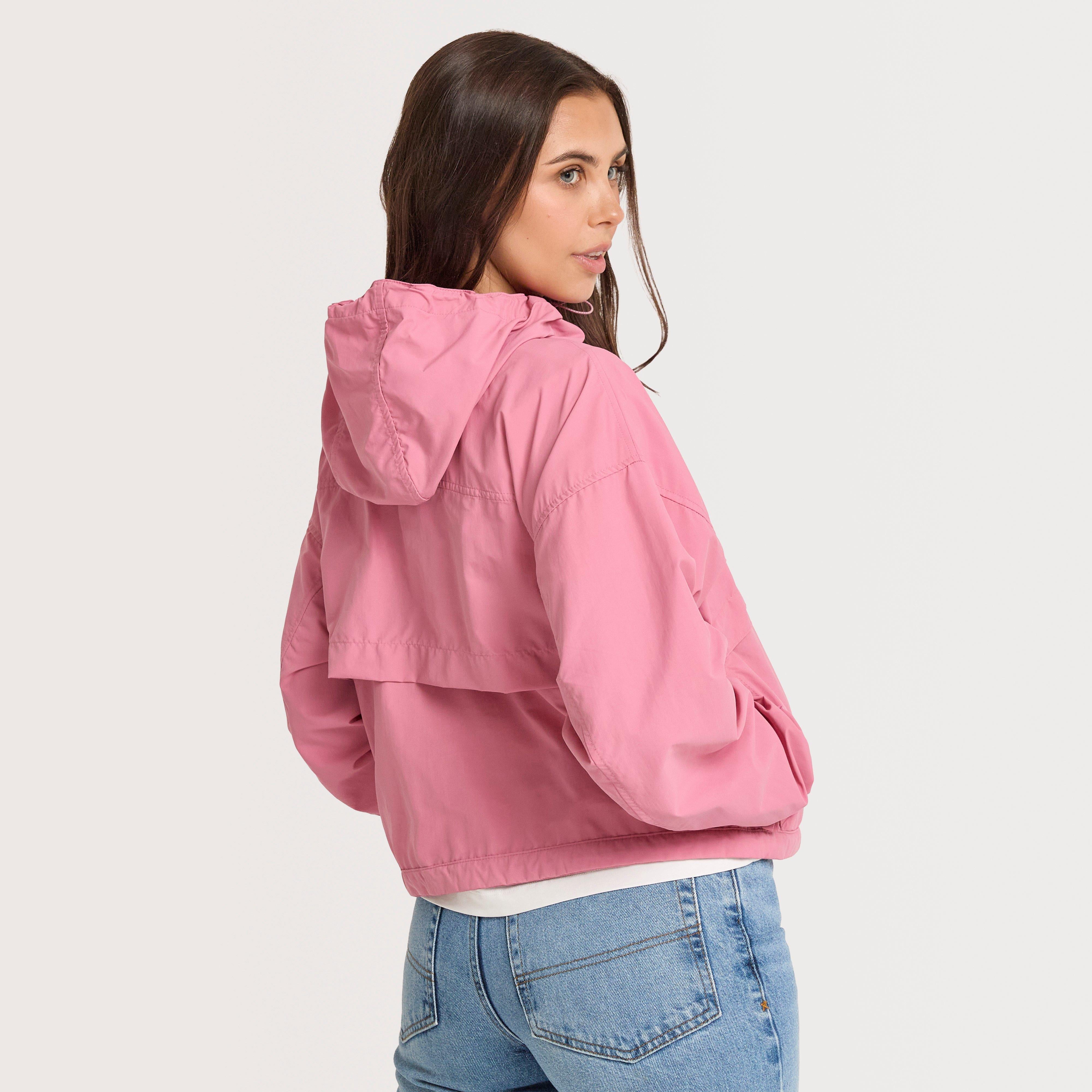 Women’s Spire Valley Cropped Hooded Windbreaker Jacket