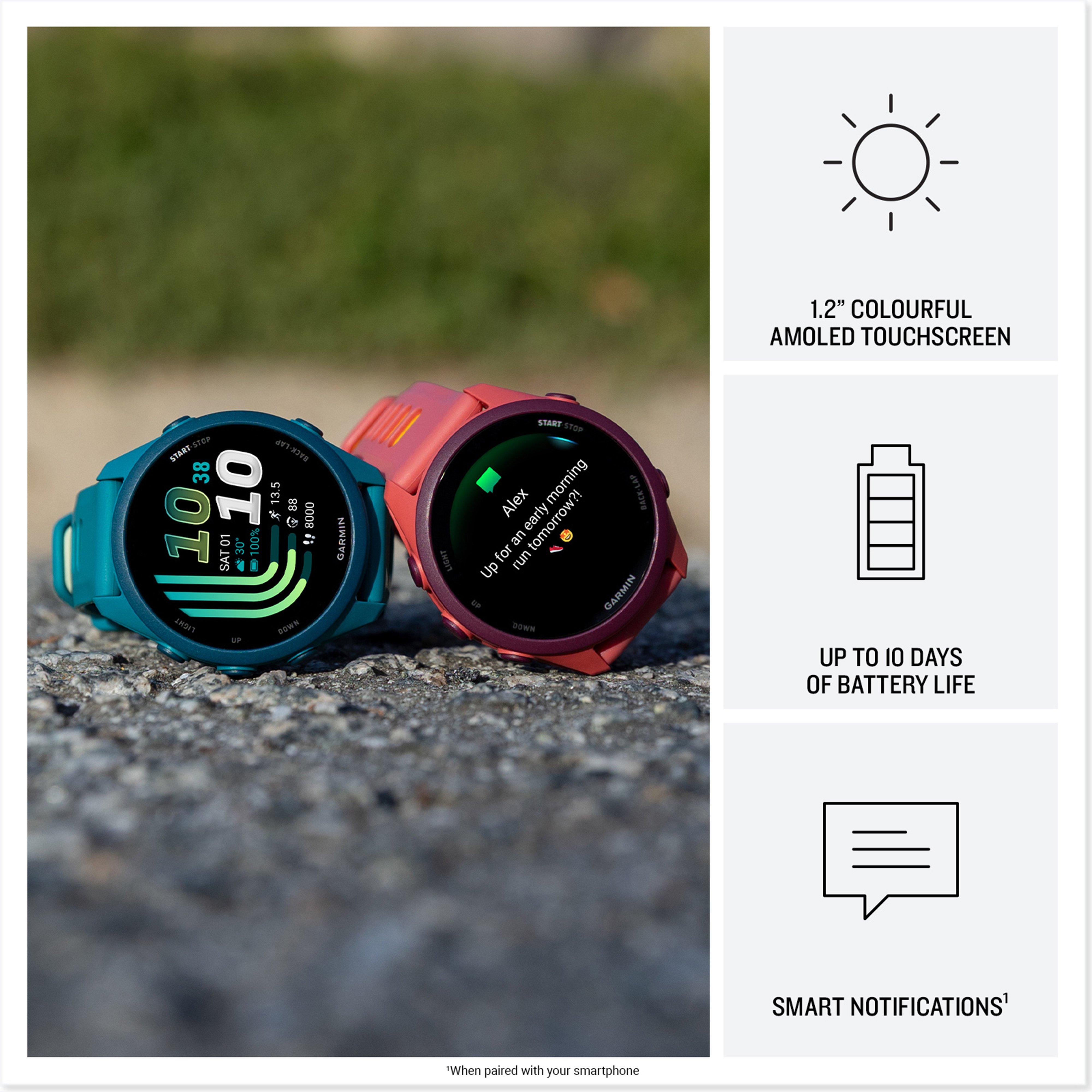 Forerunner® 170 Music GPS Running Smartwatch