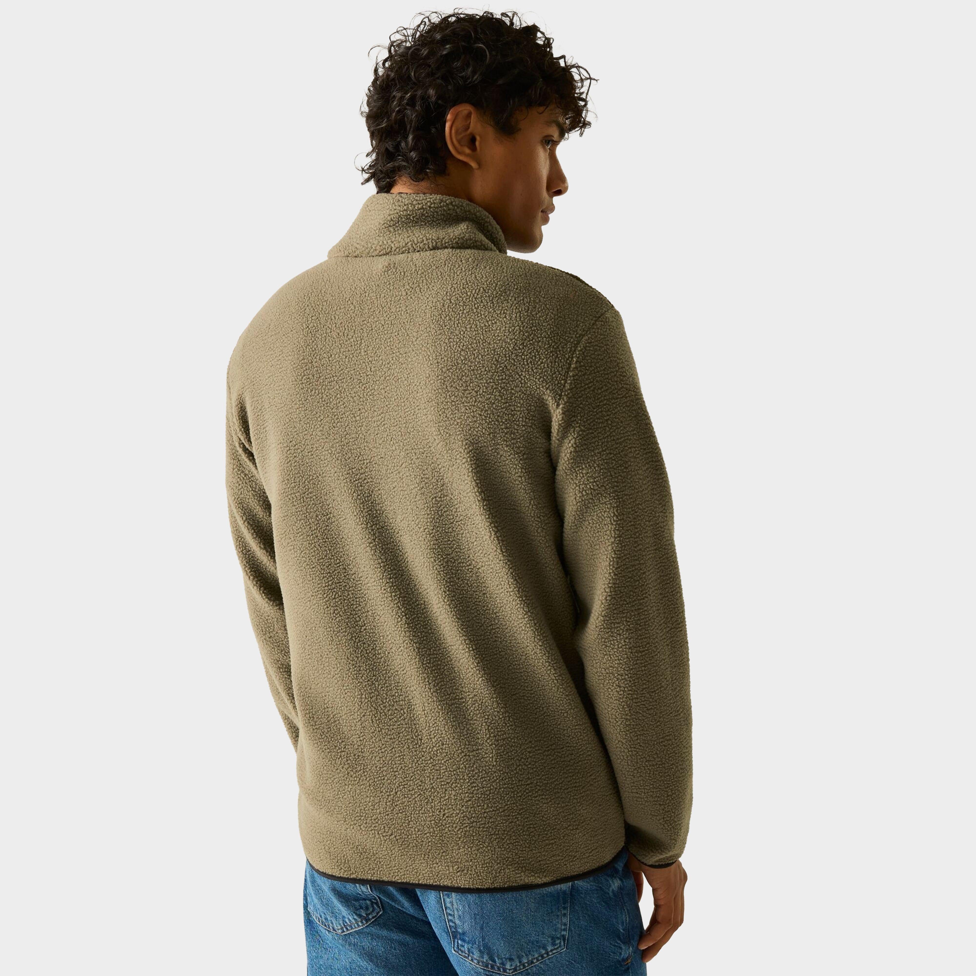 Men's Frankie Borg Colour Block Full Zip Fleece