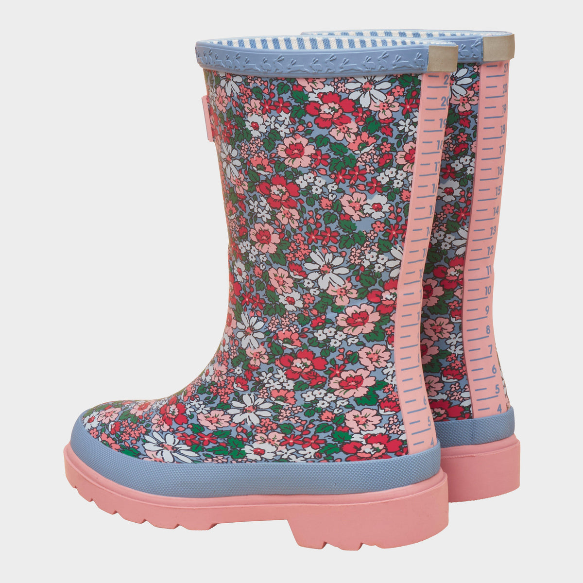 Kids' Floral Printed Wellies