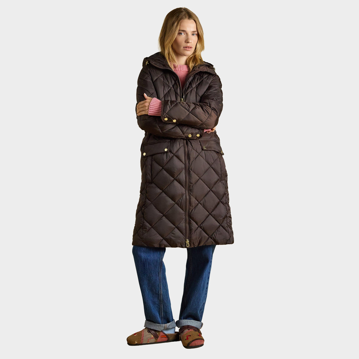 Women's Chessington Showerproof Diamond Quilted Coat