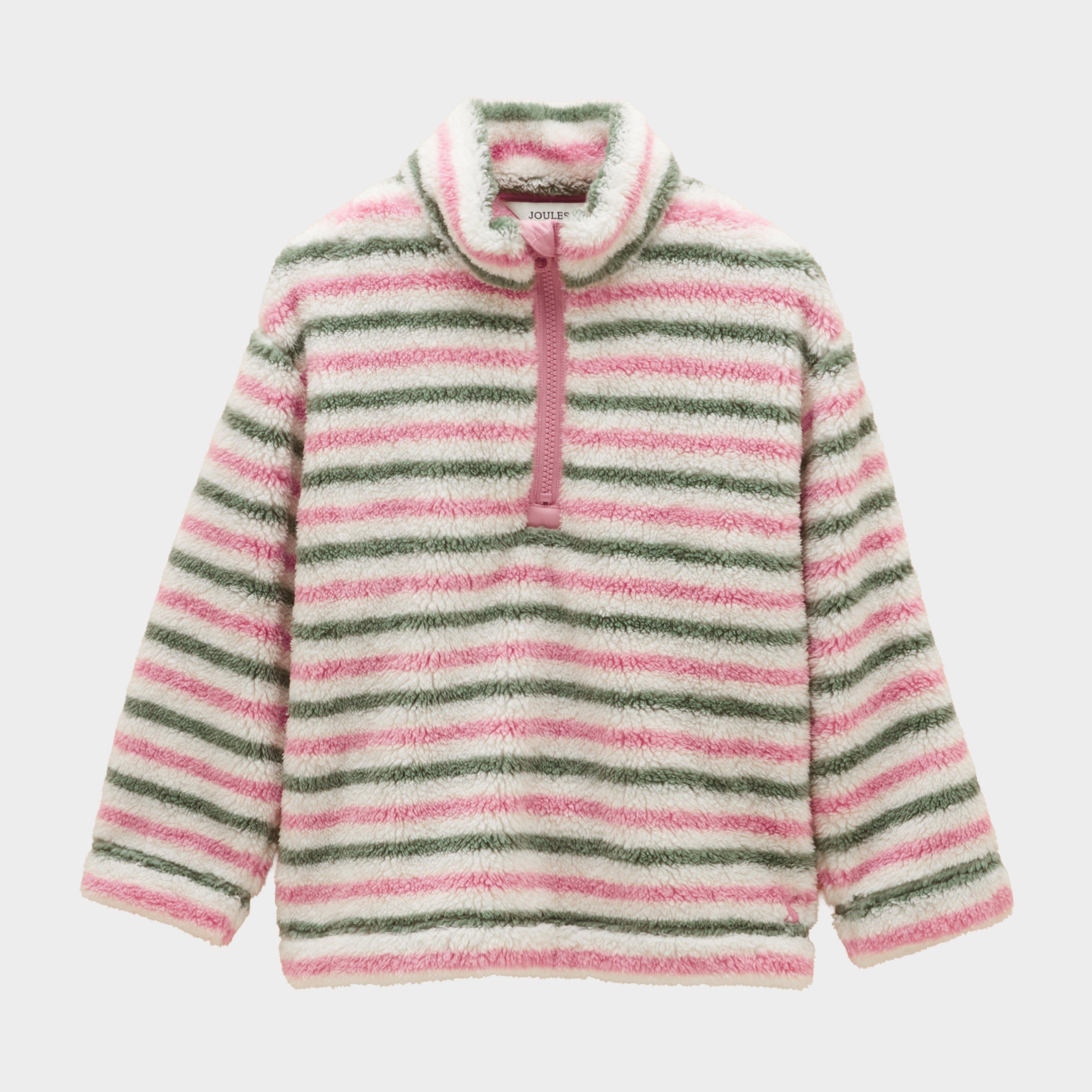 Kids' Woozle Stripe Quarter Zip Fleece