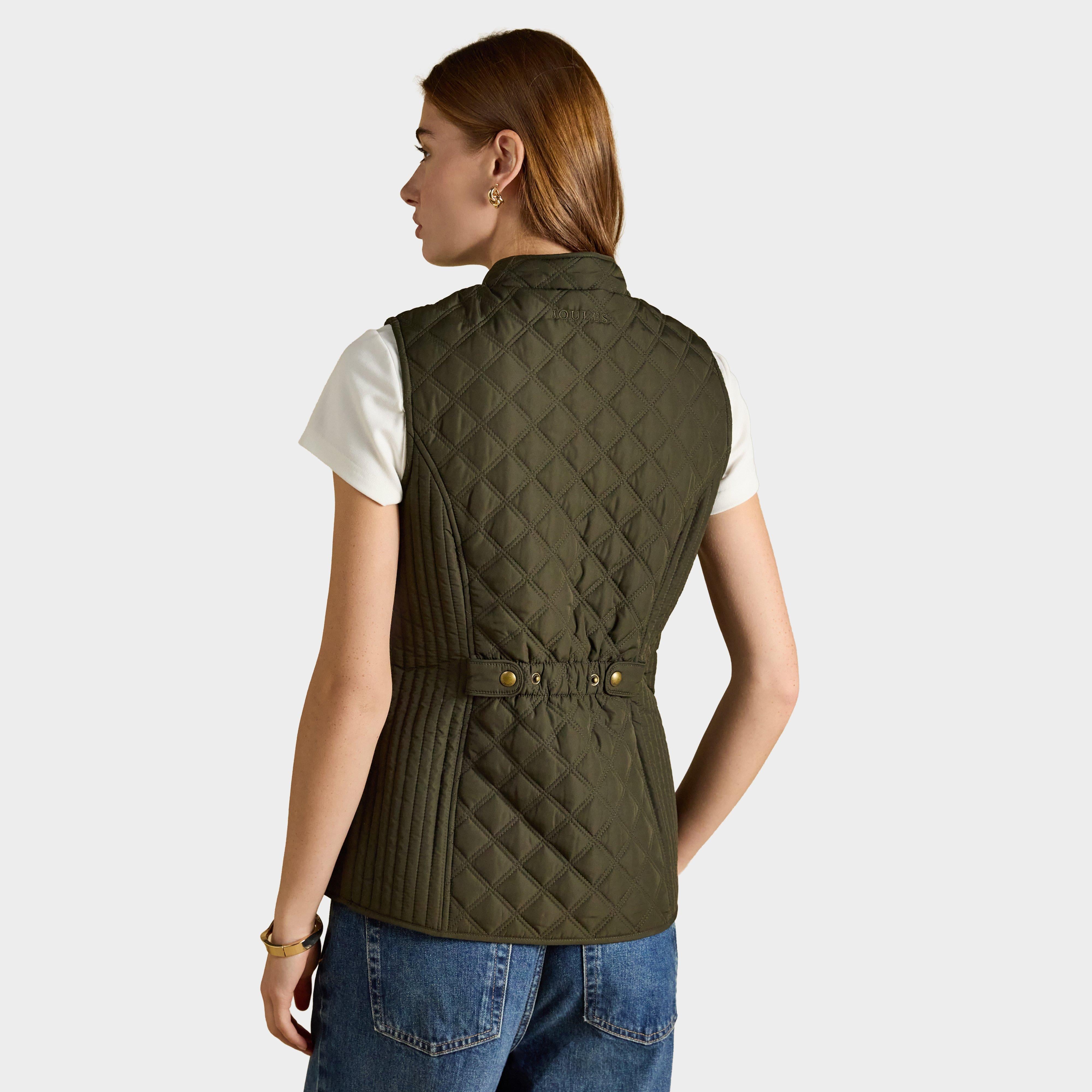 Minx Showerproof Diamond Quilted Gilet