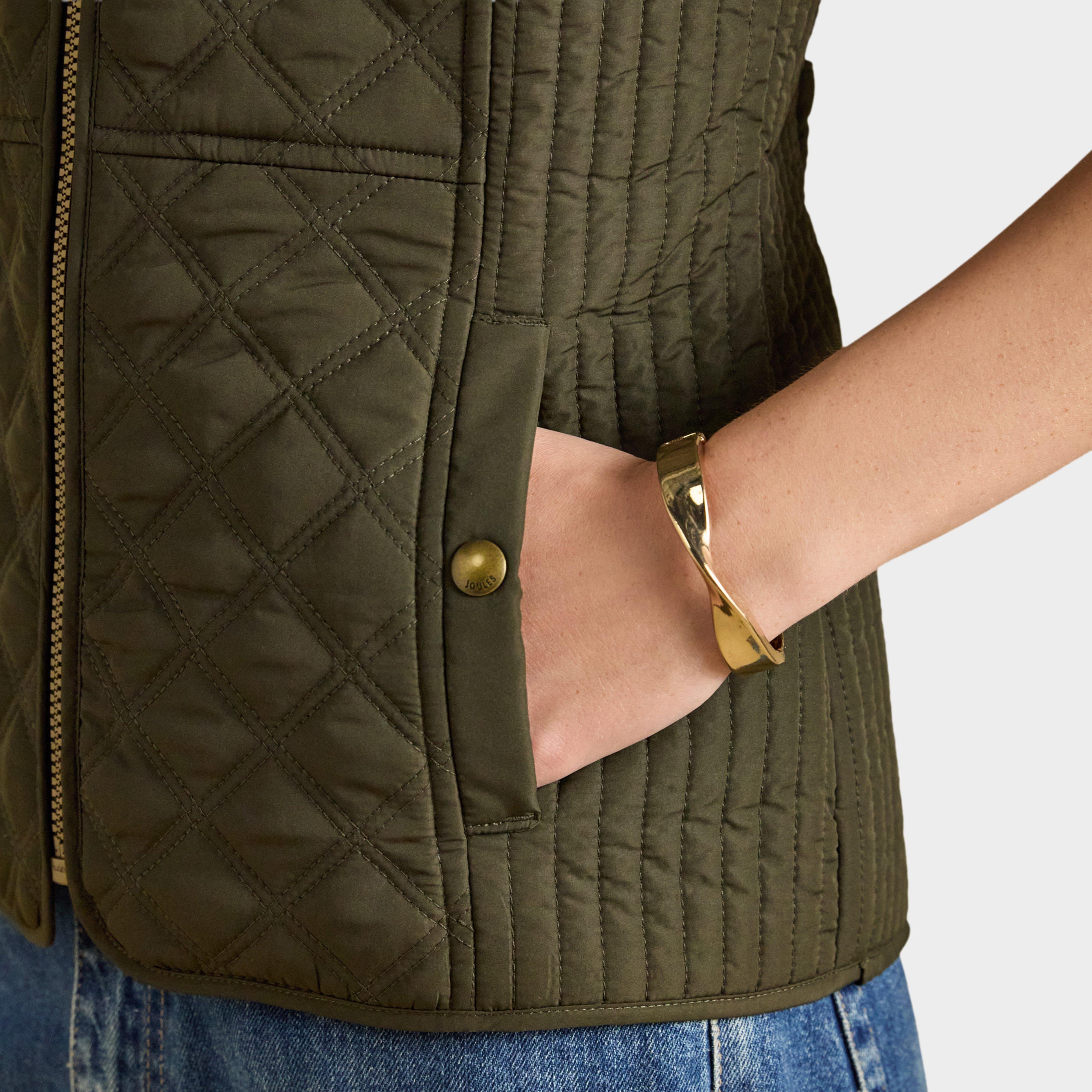 Minx Showerproof Diamond Quilted Gilet