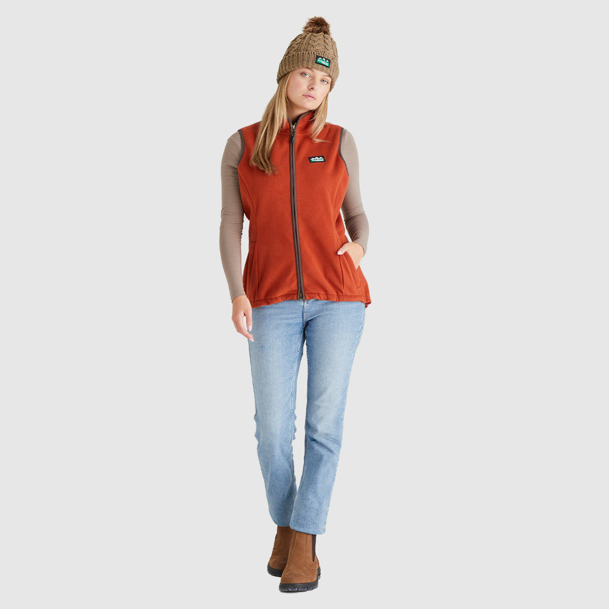 Unisex Nordic Fleck Bobble Hat