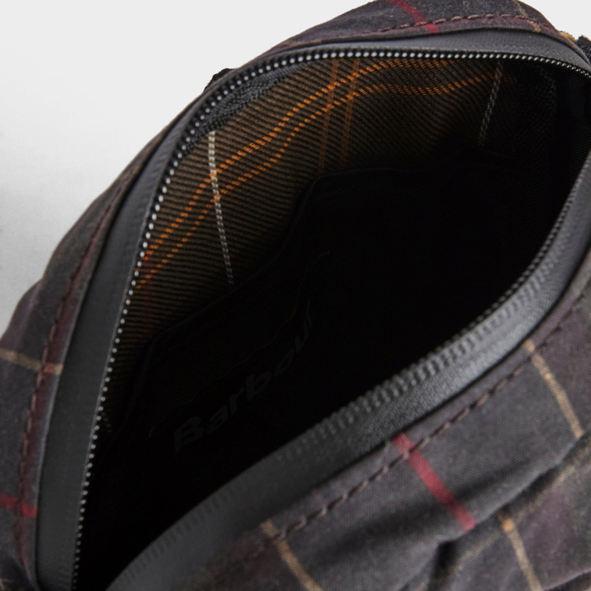 Field Tartan Waxed Crossbody Bag