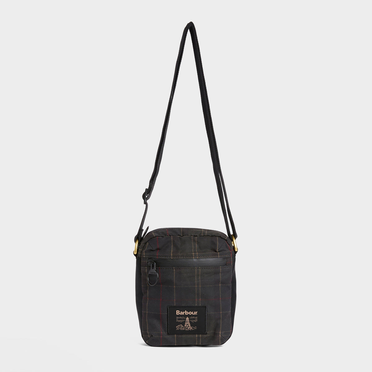 Field Tartan Waxed Crossbody Bag