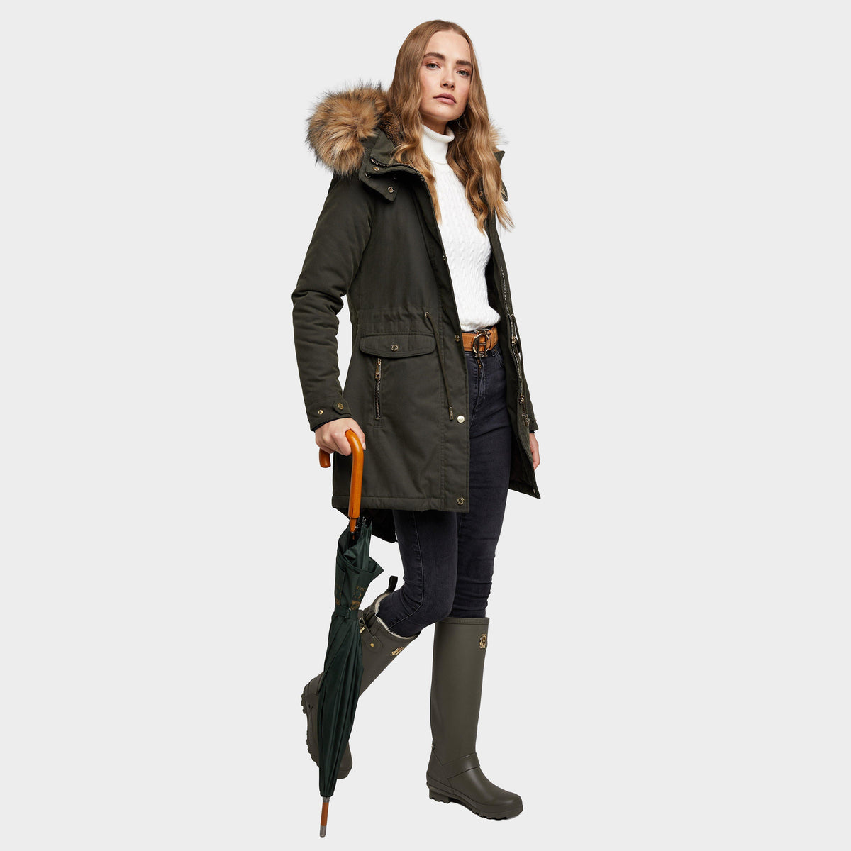 Women's Sherpa Lined Regency Wellington Boots