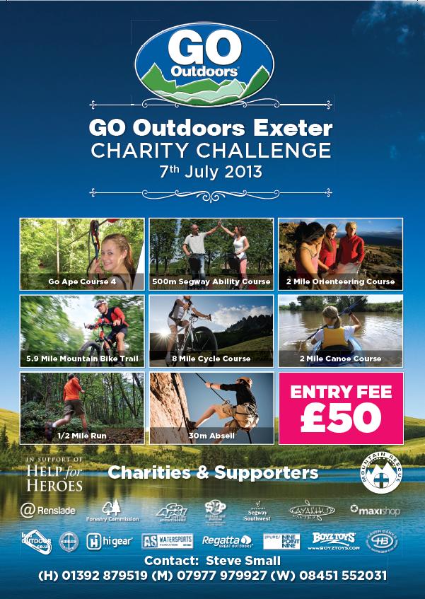 GO Outdoors Exeter Charity Challenge