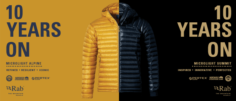 Rab: 10 Years of the Microlight Alpine