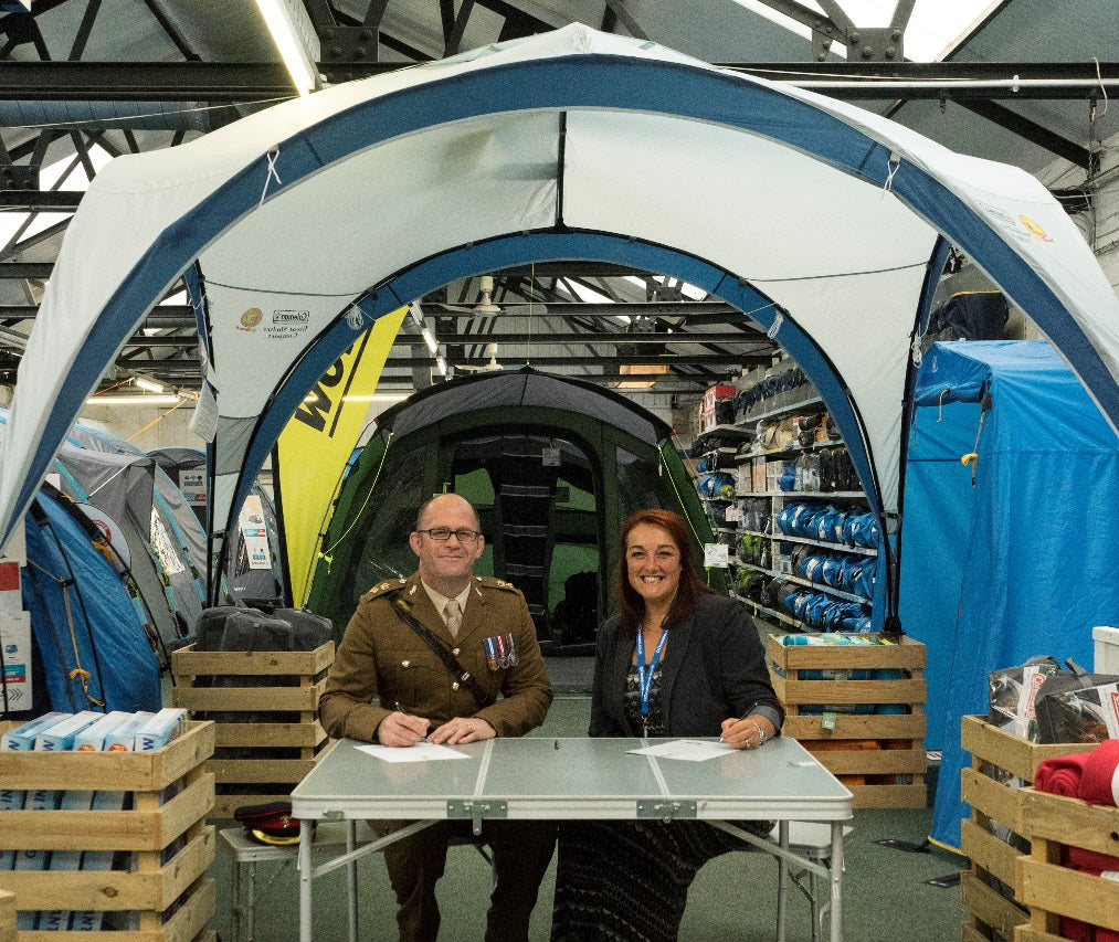 GO Outdoors Sign Armed Forces Covenant
