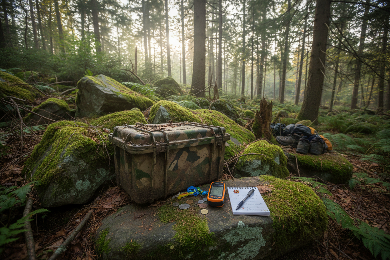 ‘Cache’ The Latest Craze- Geocaching