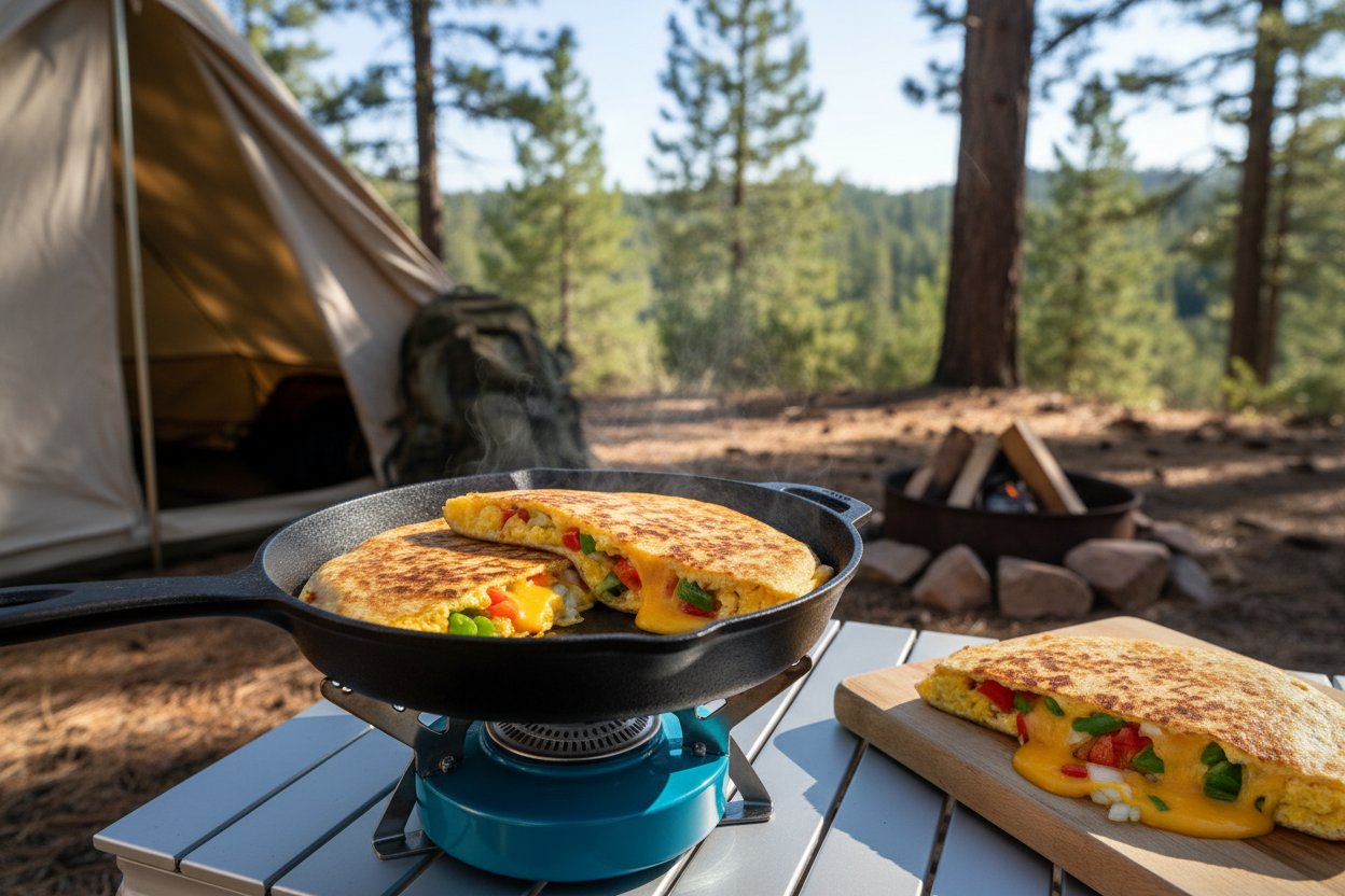 Omelette Quesadillas Recipe