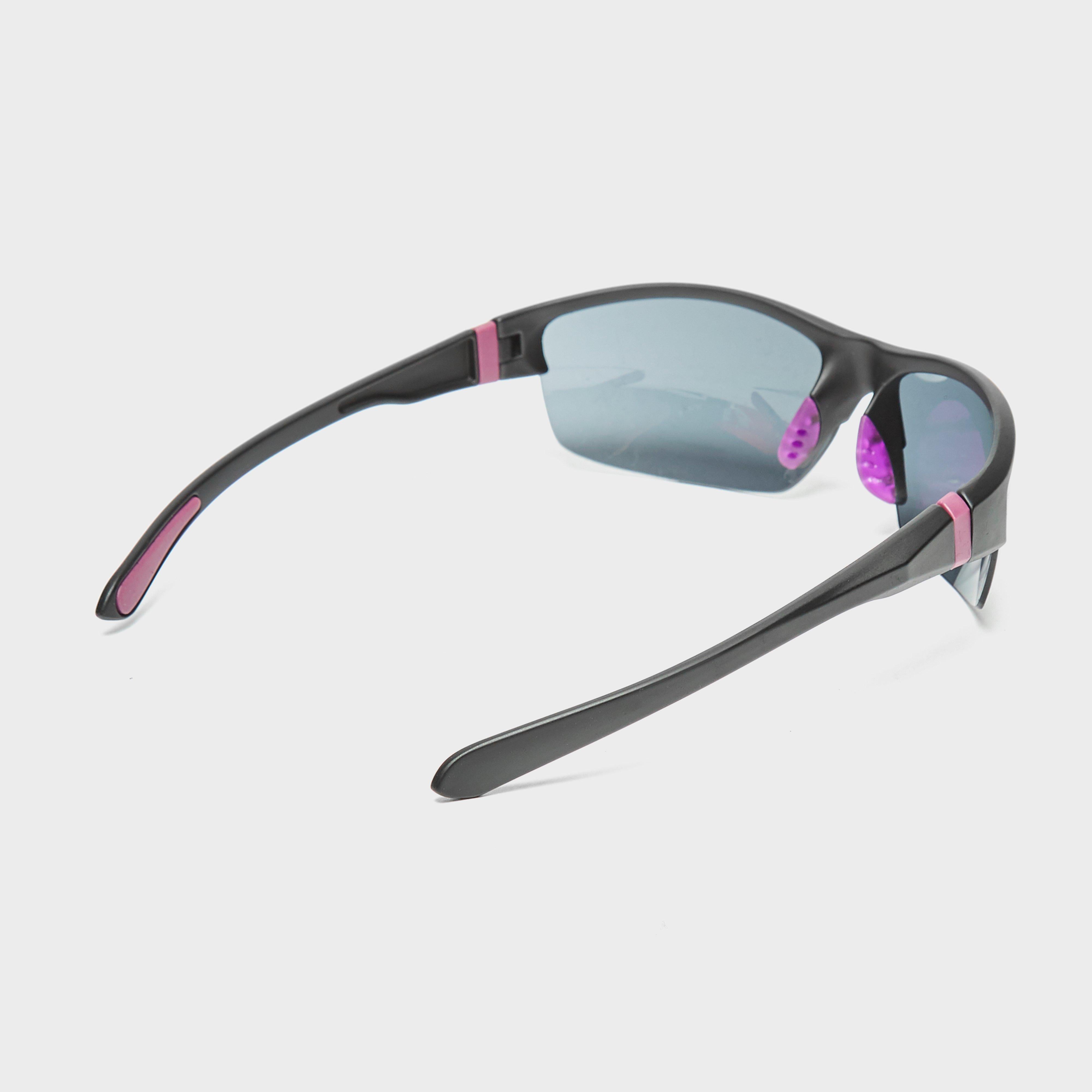Women's Half Frame Sport Wrap Sunglasses