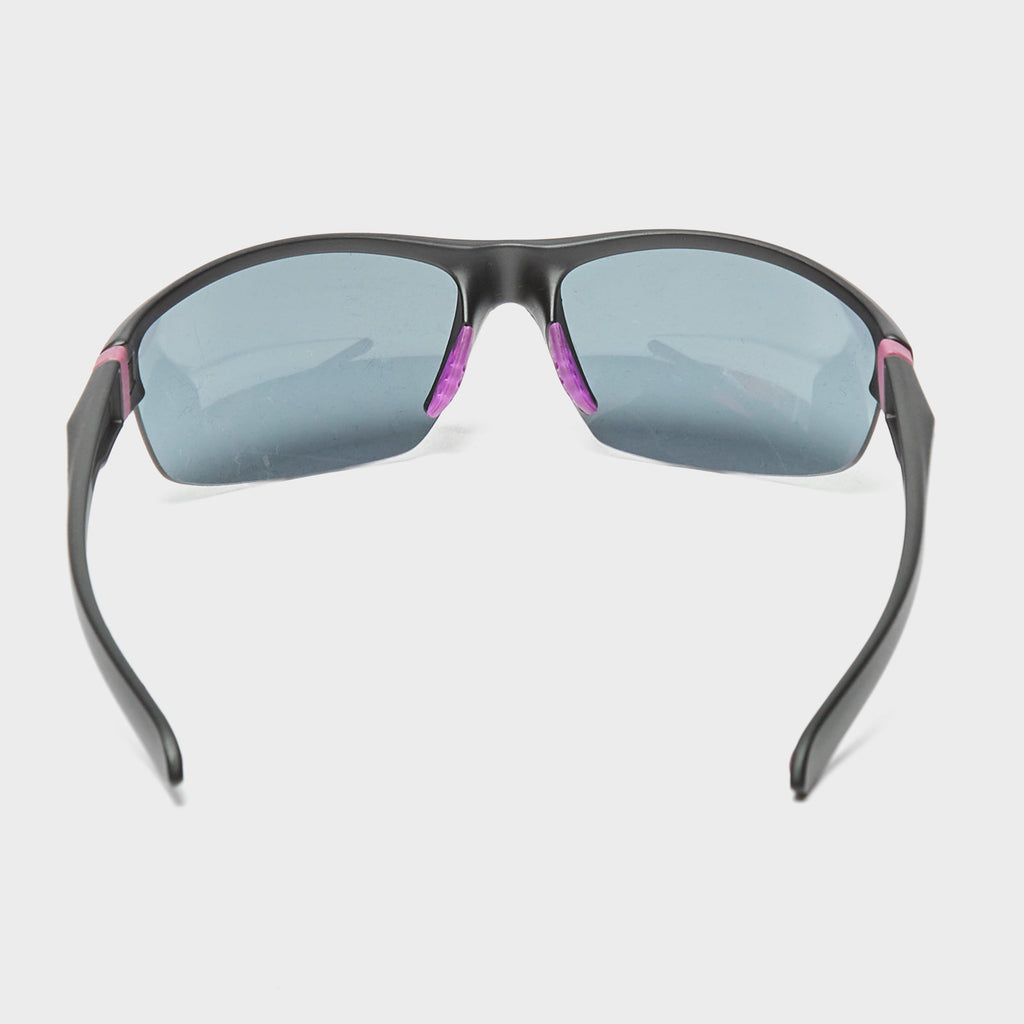 Women's Half Frame Sport Wrap Sunglasses