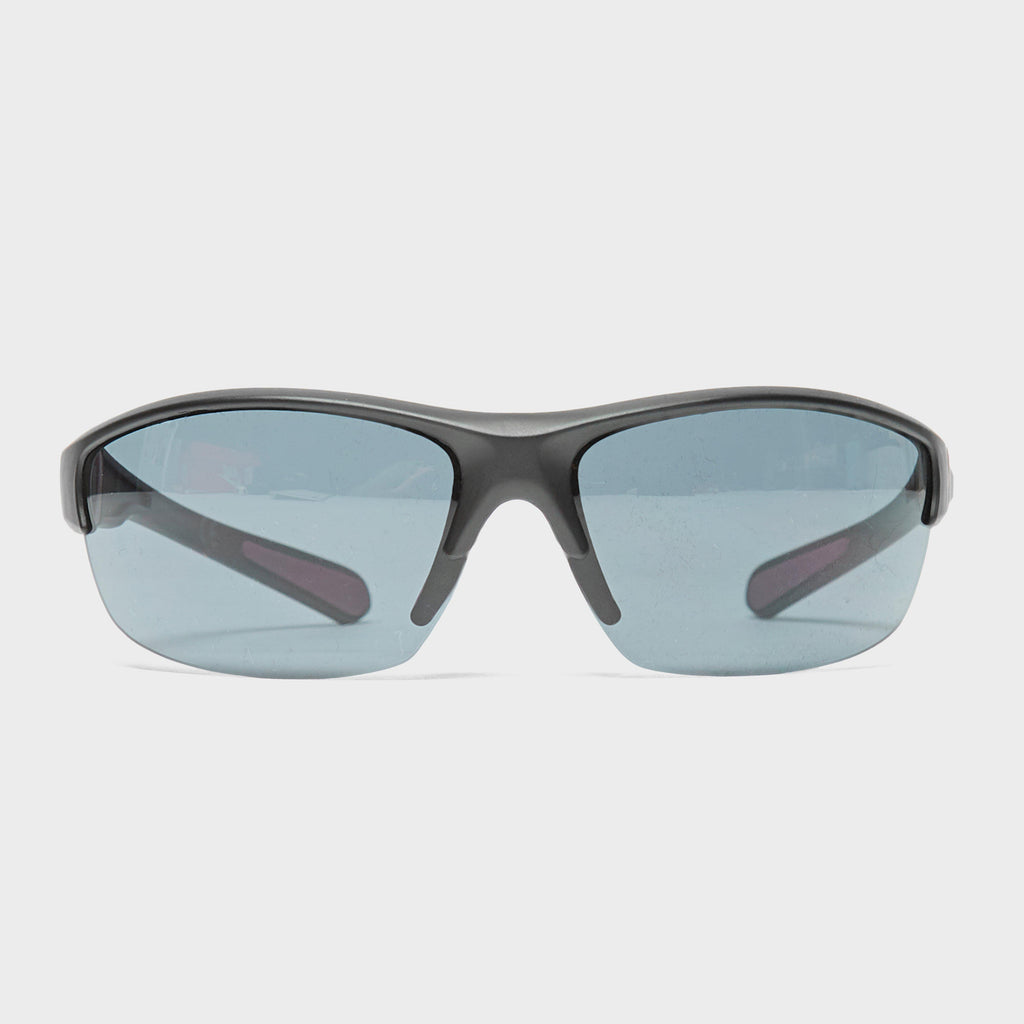 Women's Half Frame Sport Wrap Sunglasses