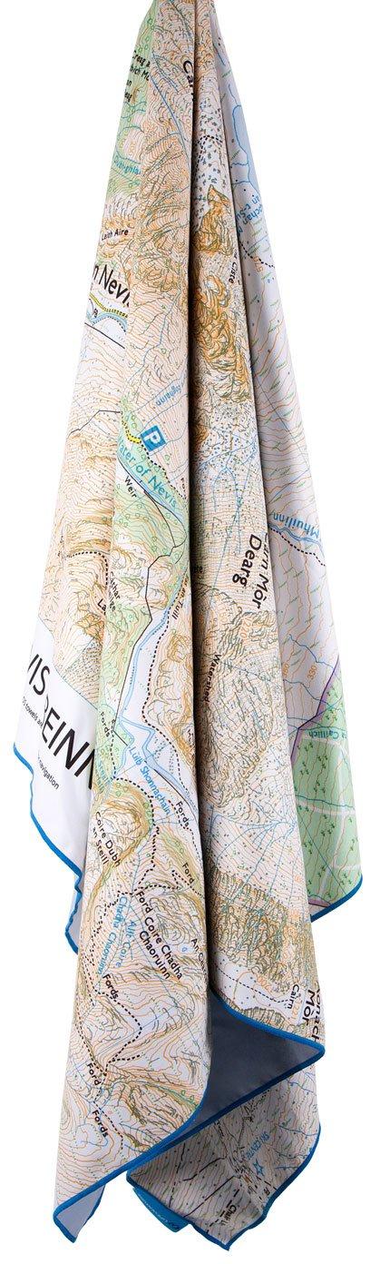 Central London Map Giant Trek Towel