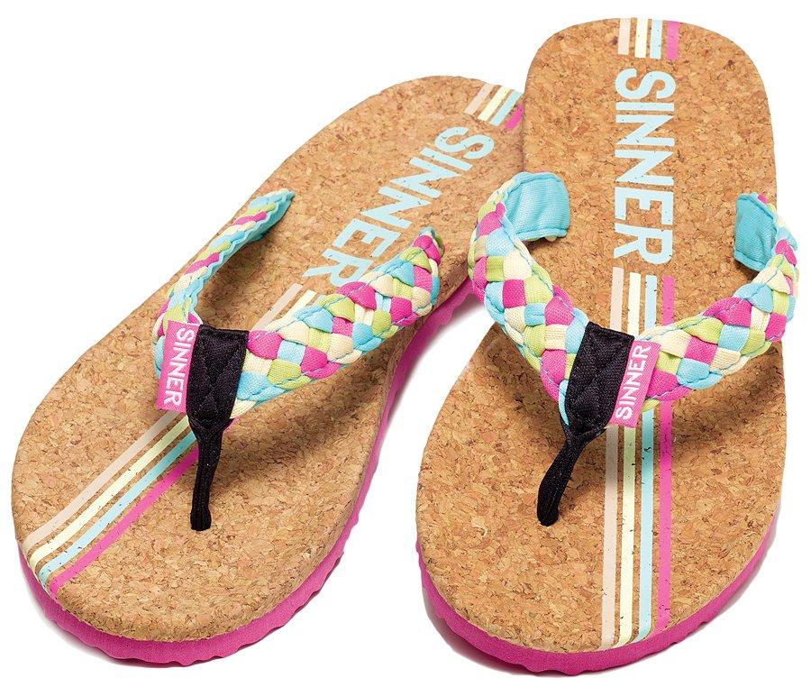 Cork Stripes Flipflops