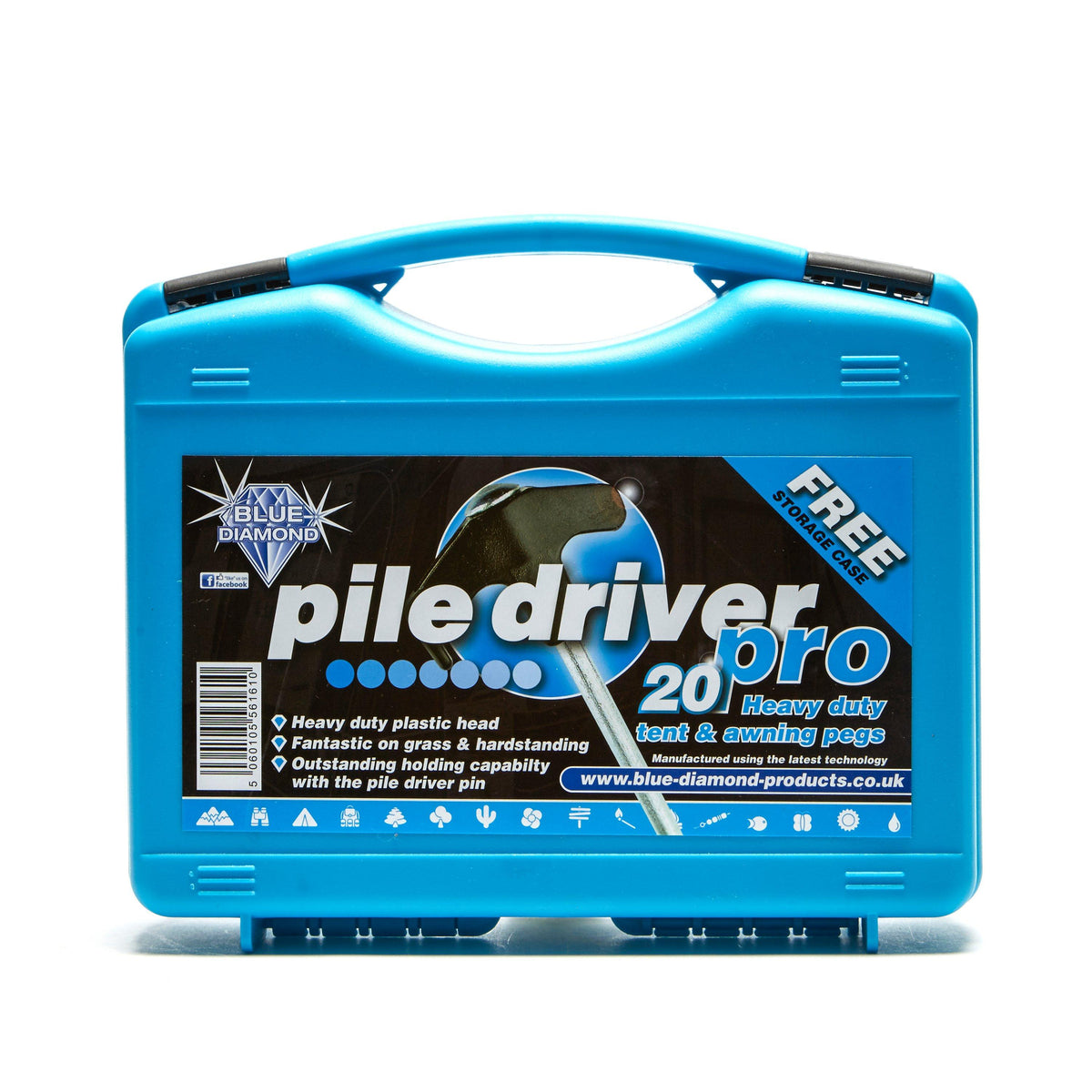 Pile Driver Pro Tent and Awning Pegs