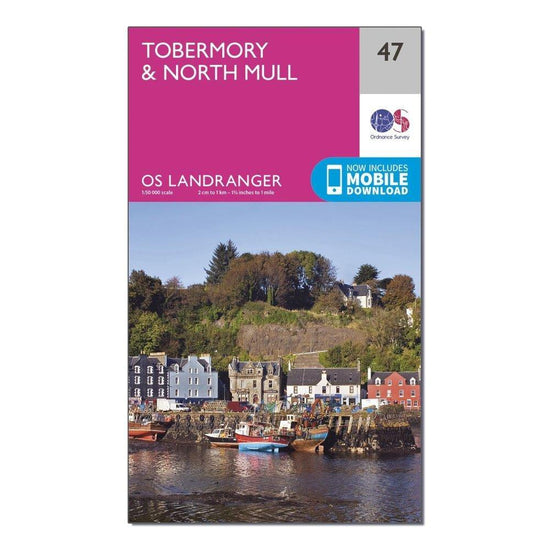 Landranger 47 Tobermory  North Mull Map With Digital Version