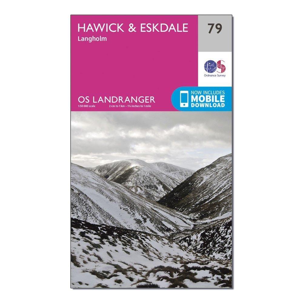 Landranger 79 Hawick  Eskdale Langholm Map With Digital Version