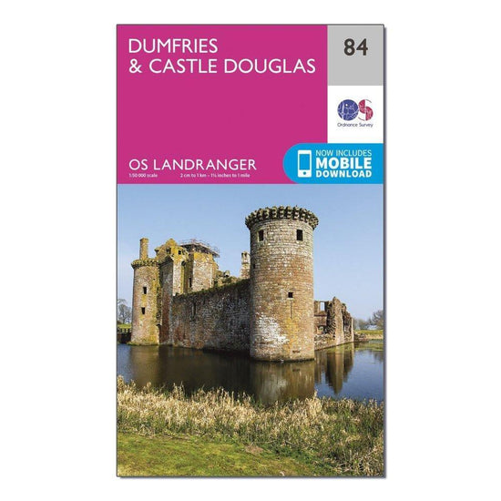 Landranger 84 Dumfries & Castle Douglas Map With Digital Version