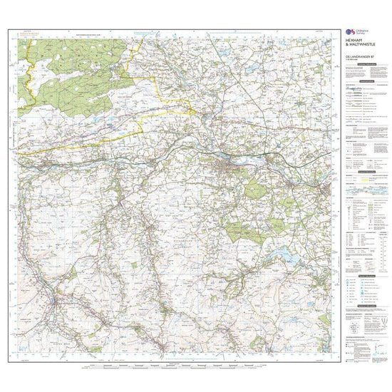 Landranger 87 Hexham & Haltwhistle Map With Digital Version