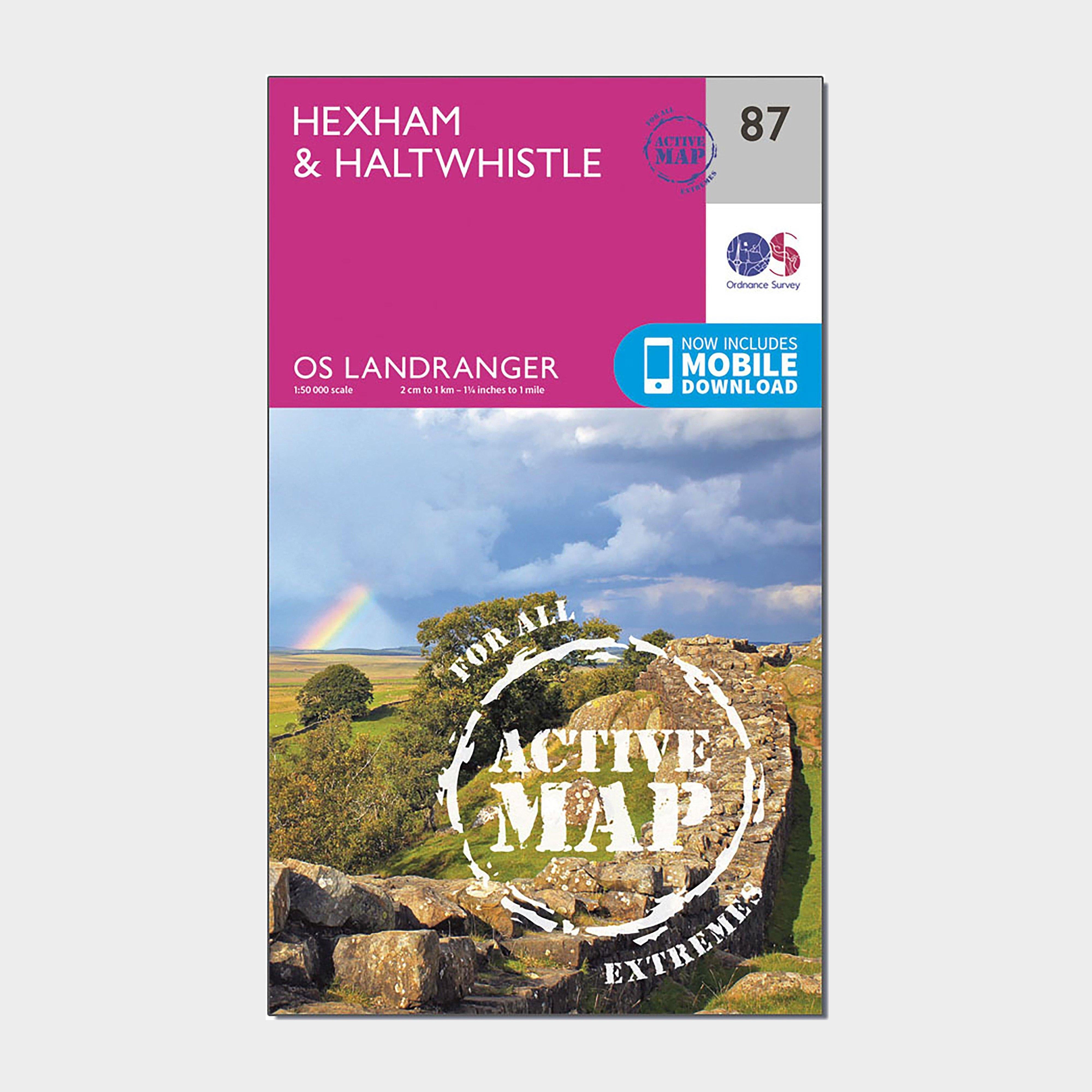 Landranger Active 87 Hexham  Haltwhistle Map With Digital Version