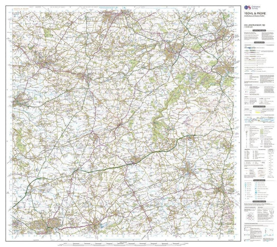 Landranger 183 Yeovil & Frome Map With Digital Version
