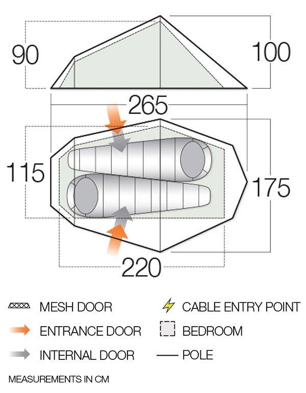 Banshee Pro 200 2 Person Tent