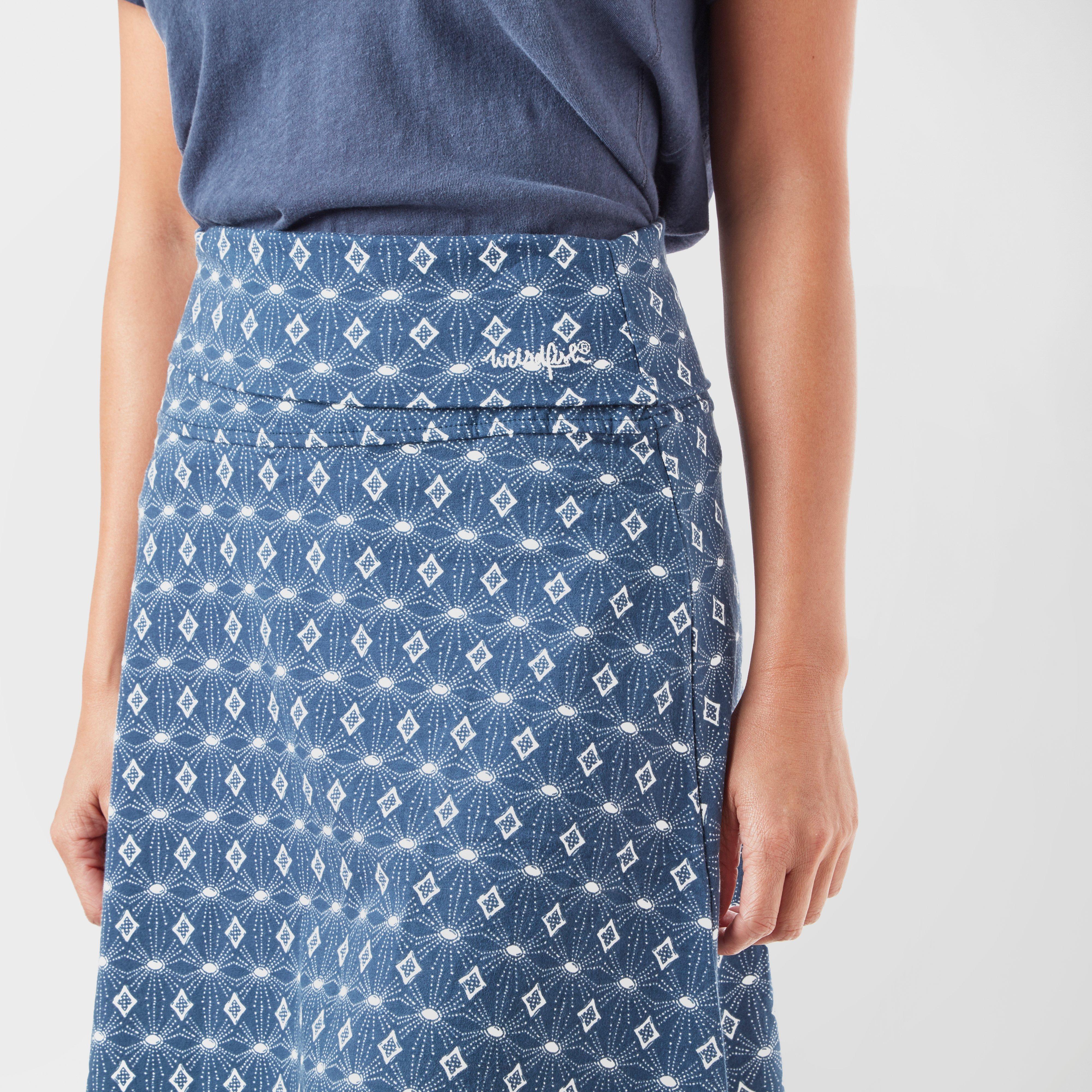 Womens Malmo Printed Jersey Skirt