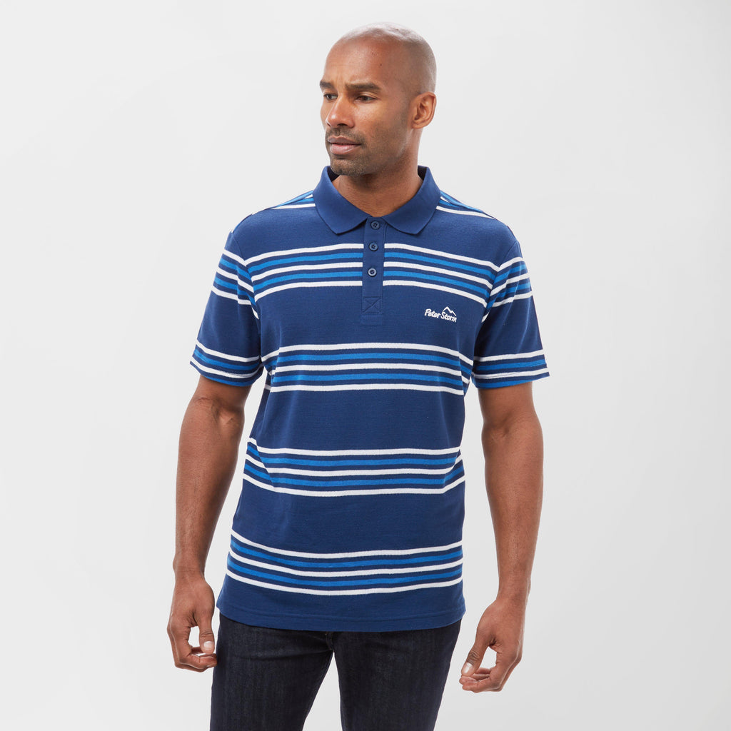 Mens Striped Polo Shirt
