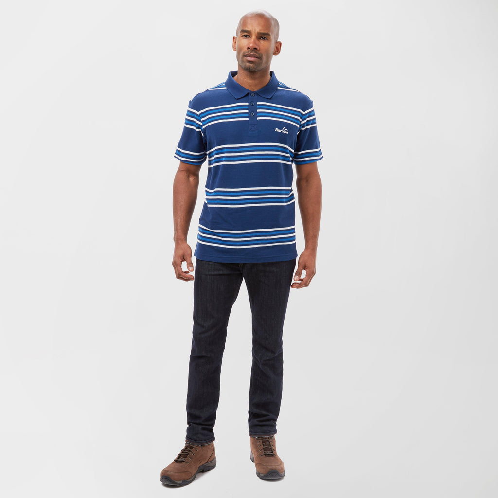 Mens Striped Polo Shirt