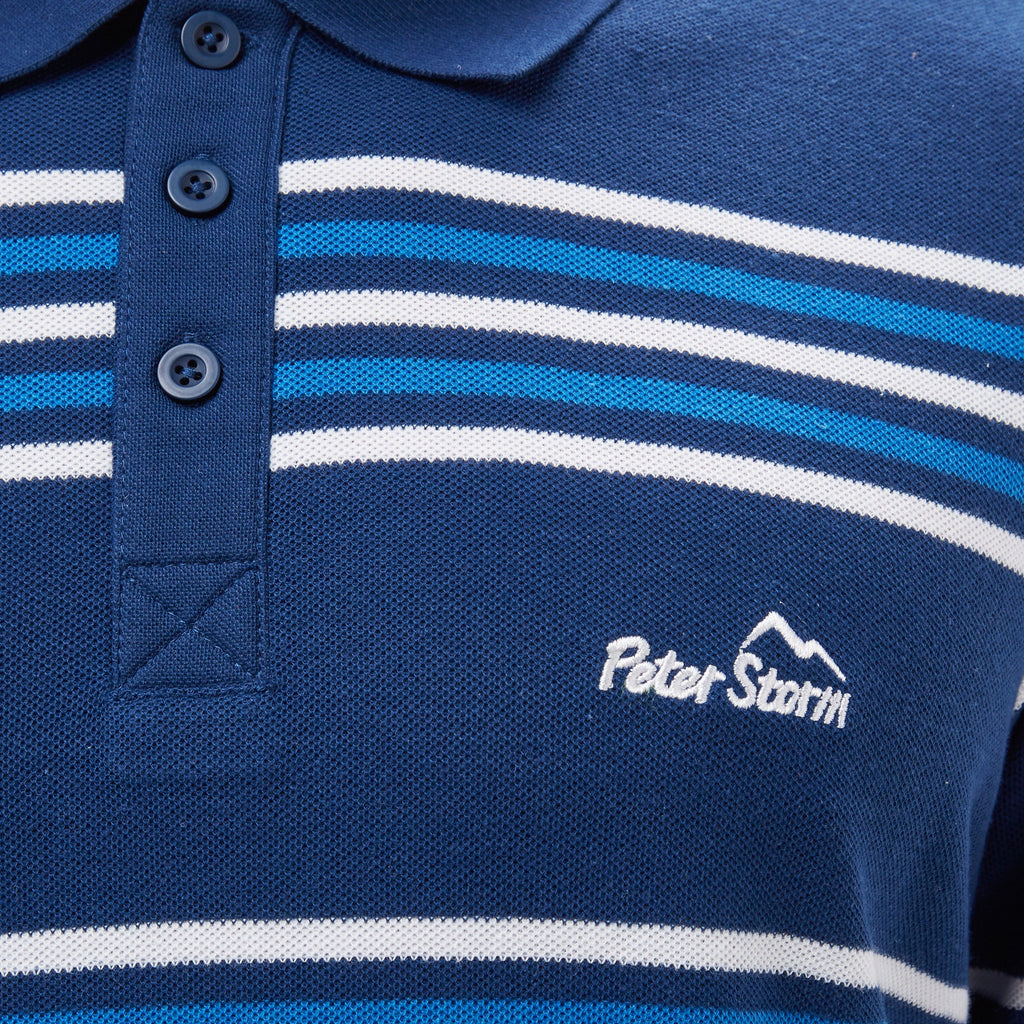 Mens Striped Polo Shirt