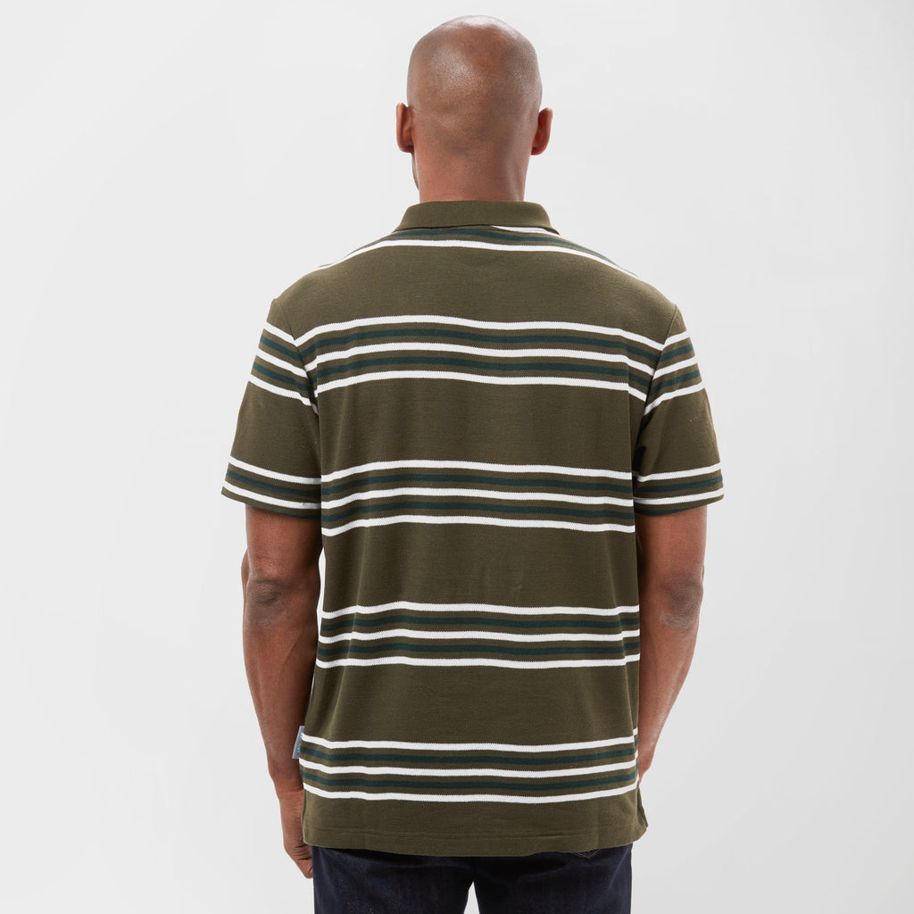 Mens Striped Polo Shirt