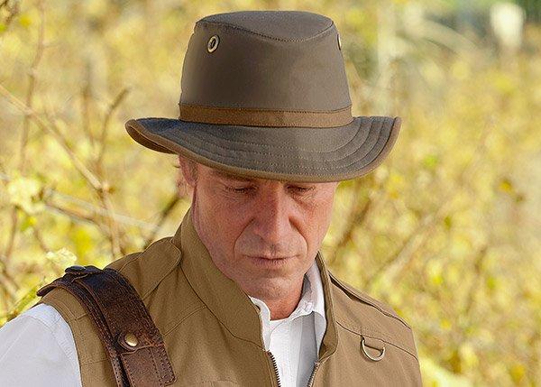 Outback Waxed Cotton Hat