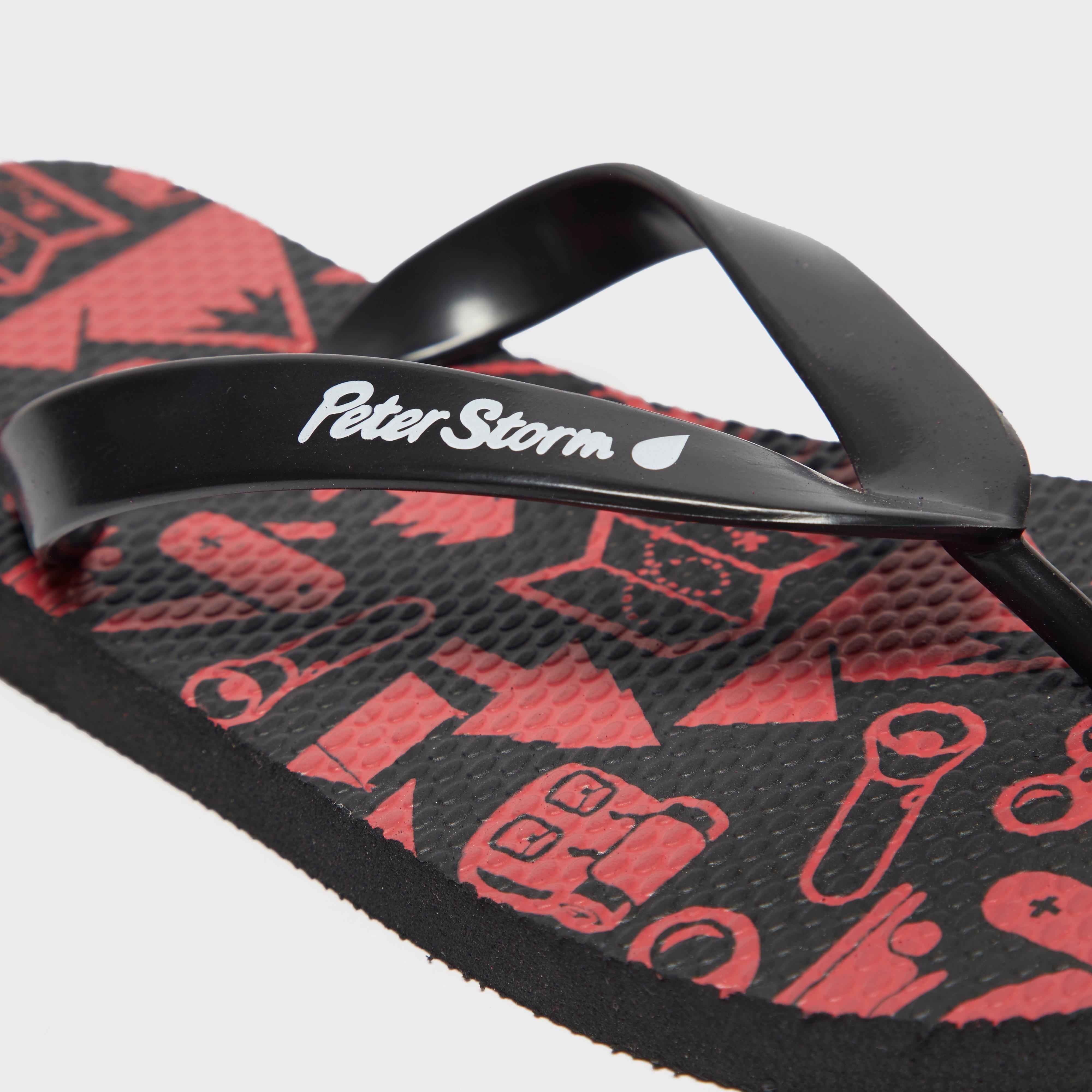 Boys' Compass Flip Flops